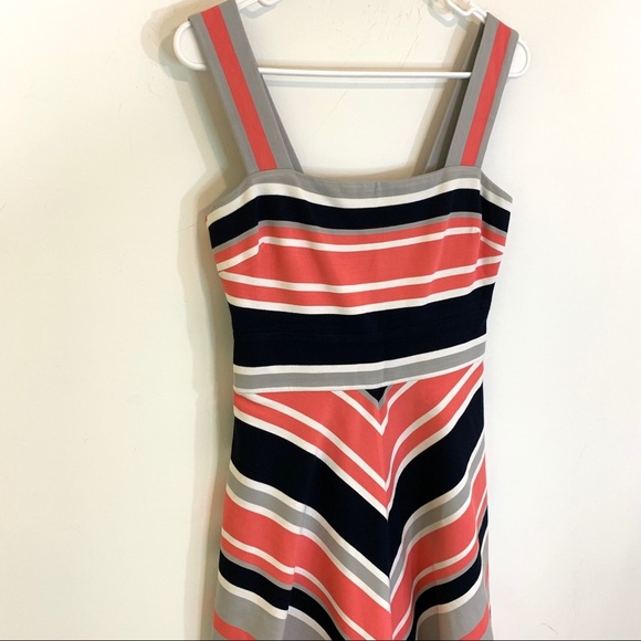 Banana Republic Milly Collection Fit & Flare Dress Striped ASO Zoe Salda… - Picture 13 of 14